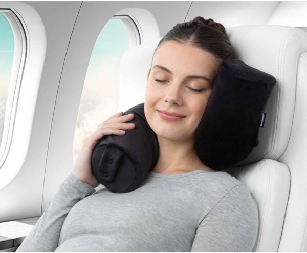 Brookstone Free Form Travel Pillow - Lightweight F... - Image 5