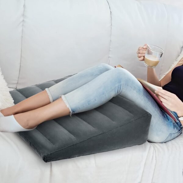Inflatable Wedge Pillow, Portable Travel Wedge Pil... - Image 6