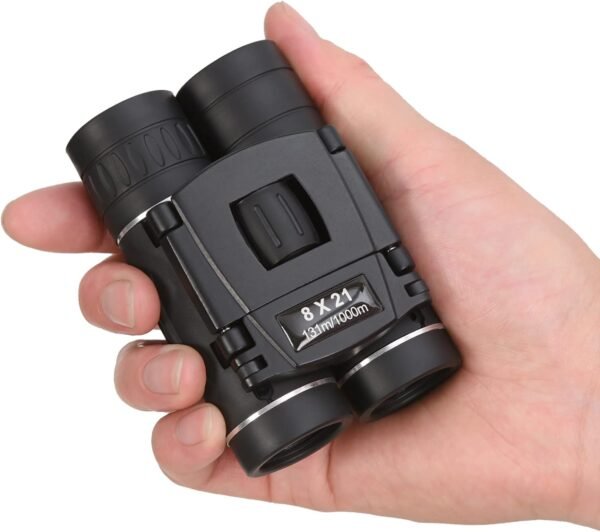 8x21 Mini Compact Pocket Binoculars, Lightweight F... - Image 2
