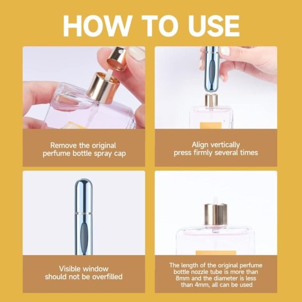 Yamadura Portable Mini Refillable Atomizer Perfume... - Image 6