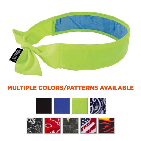 Ergodyne Chill Its 6700CT Cooling Bandana, Lined w... - Image 6