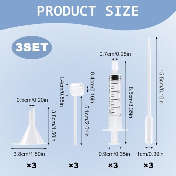 12Pcs Perfume Dispenser Transfer Tool Kit, Large B... - Image 6