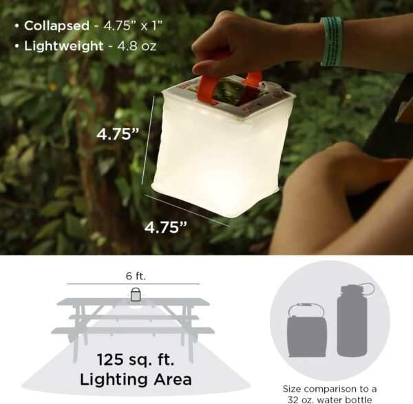 LuminAID Solar Camping Lantern - Inflatable LED La... - Image 5