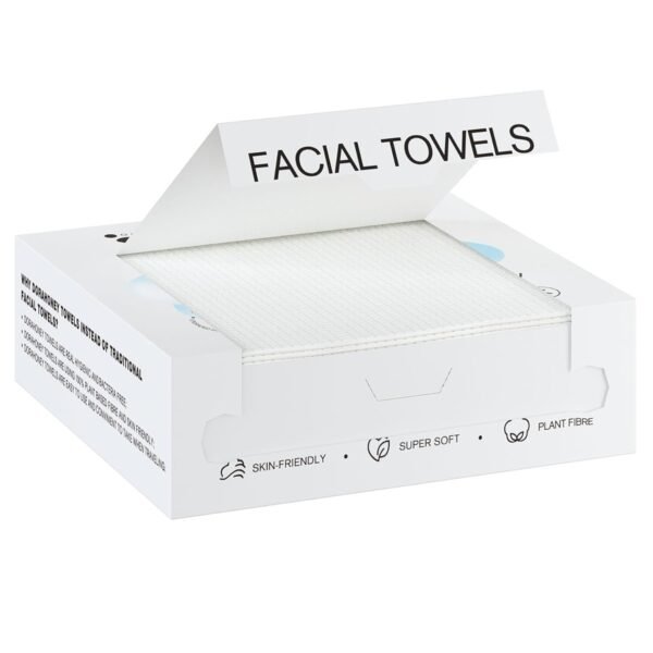 Disposable Face Towels Travel, 12"×12" Extra Large... - Image 2