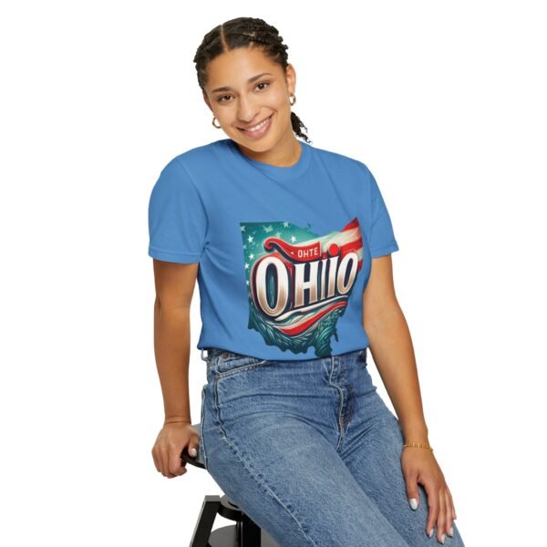 Ohio Vintage T-Shirt | Unisex Garment-Dyed Tee | Perfect for Summer, Festivals, and Casual Wear | Great Gift for Ohio Lovers - Image 5