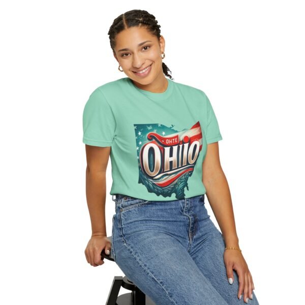 Ohio Vintage T-Shirt | Unisex Garment-Dyed Tee | Perfect for Summer, Festivals, and Casual Wear | Great Gift for Ohio Lovers - Image 29