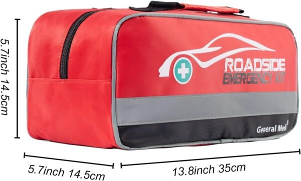 General Medi 127-Pieces Roadside Car Emergency Kit... - Image 10