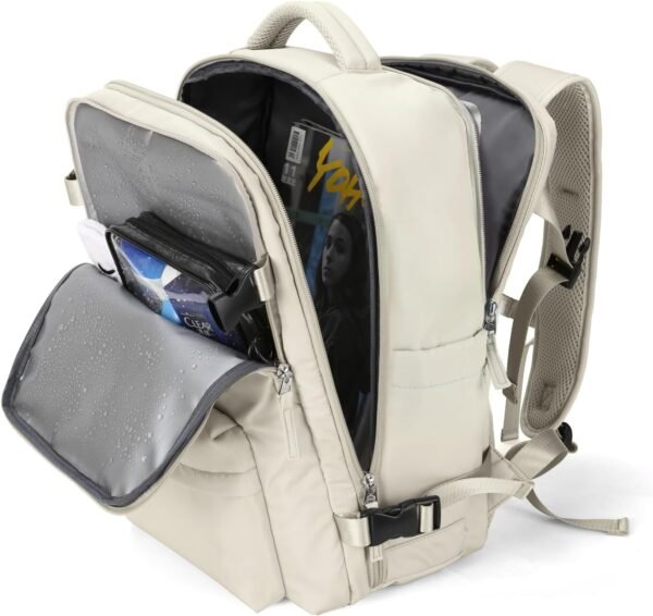 WONHOX Large Travel Backpack Carry on Flight Appro... - Image 2