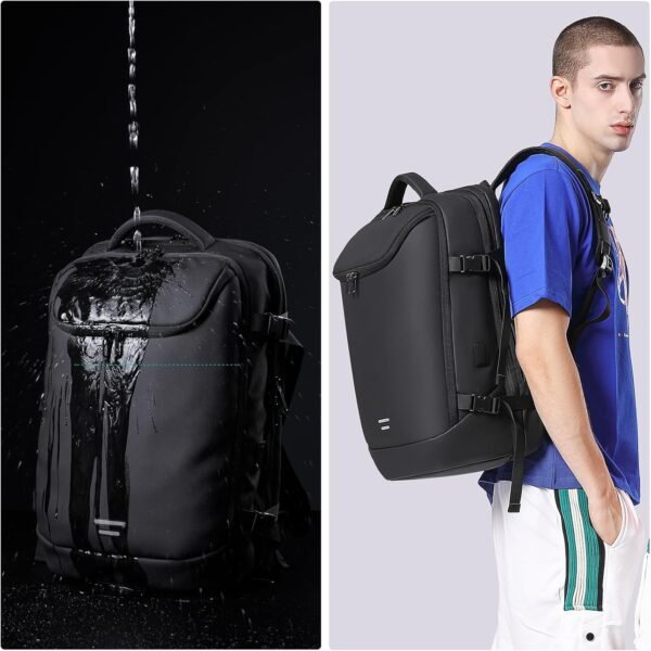 50L Carry on Travel Backpack, Expandable Airline A... - Image 5