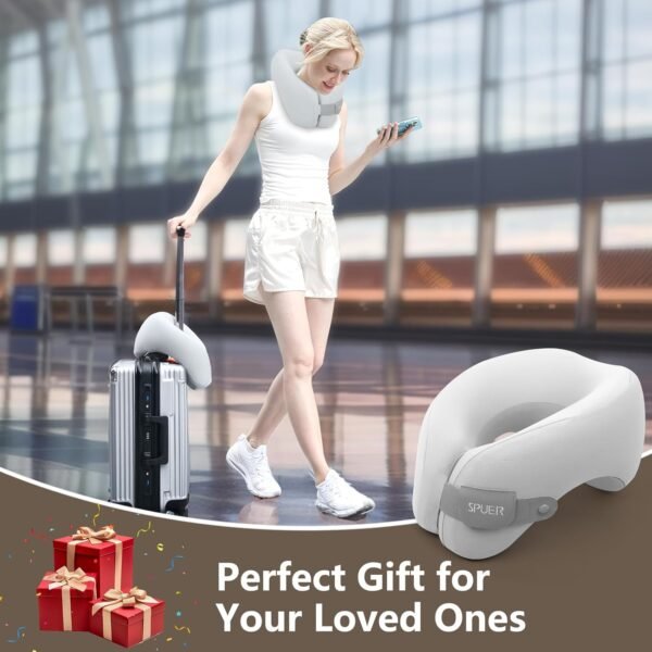 2in1 Ergonomic Memory Foam Travel Neck Pillow – 20... - Image 10