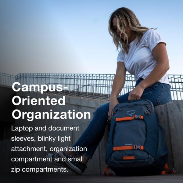 Osprey Proxima 30L Campus Laptop Backpack, Firesta... - Image 4