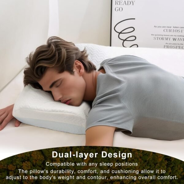 Vekkia Travel Pillow, Camping Pillow with Washable... - Image 3