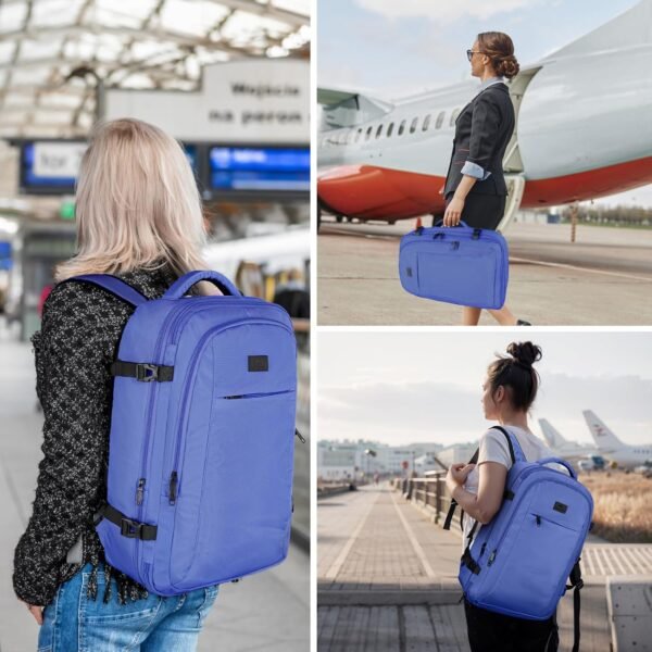 MATEIN Expandable Travel Backpack for Women, 50L C... - Image 8