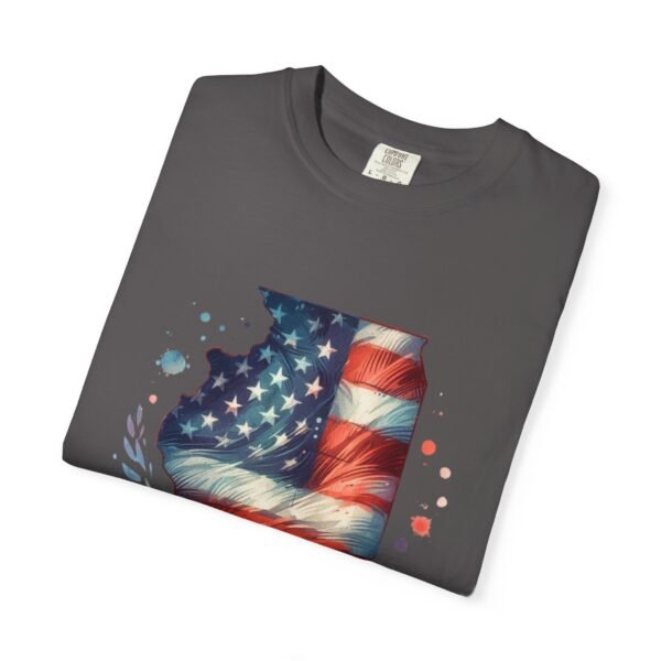 Illinois Flag Unisex T-Shirt, Independence Day Outfit, Patriotic Apparel, Americana Style, Gift for Illinois Residents - Image 63