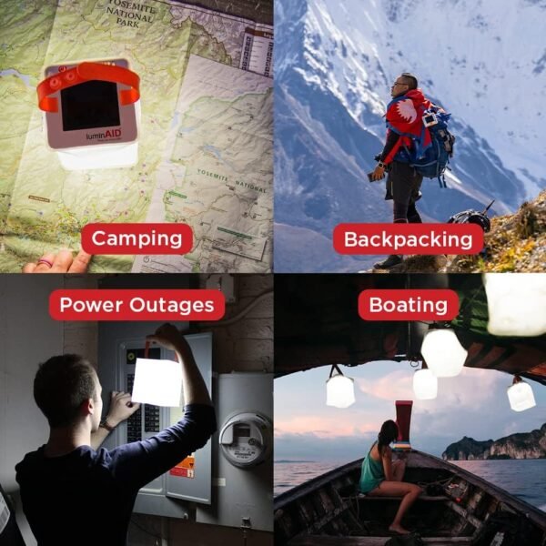 LuminAID Solar Camping Lantern - Inflatable LED La... - Image 4