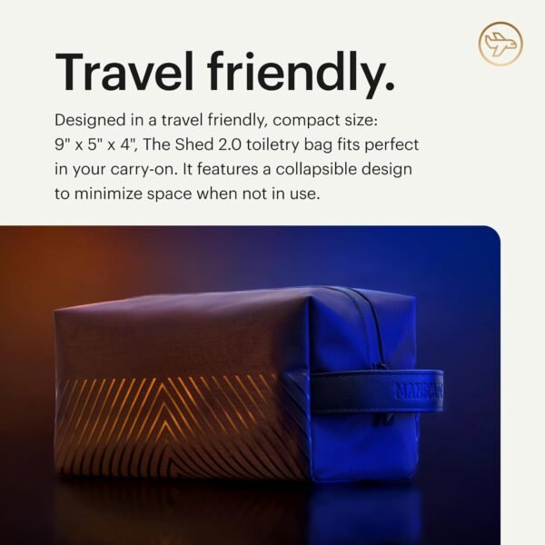 MANSCAPED® The Shed 2.0 Toiletry Bag, Premium Qual... - Image 6