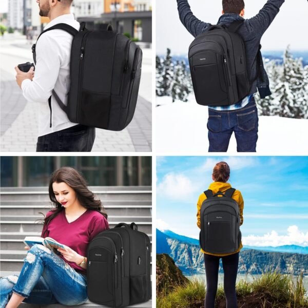 Naukay Travel Backpack, 50L Extra Large Laptop Bac... - Image 7