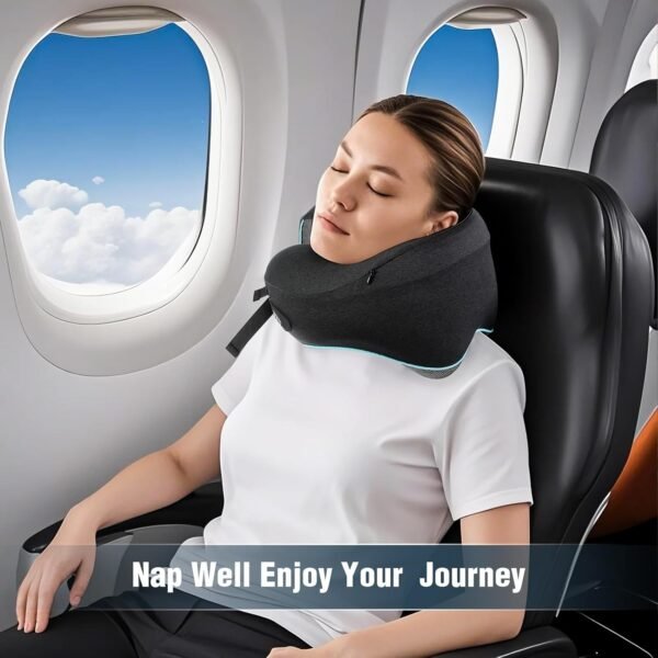 Teemour Neck Pillow for Traveling, Travel Neck Pil... - Image 9