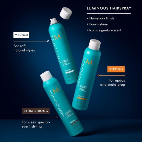 Moroccanoil Luminous Hairspray Strong - Image 6