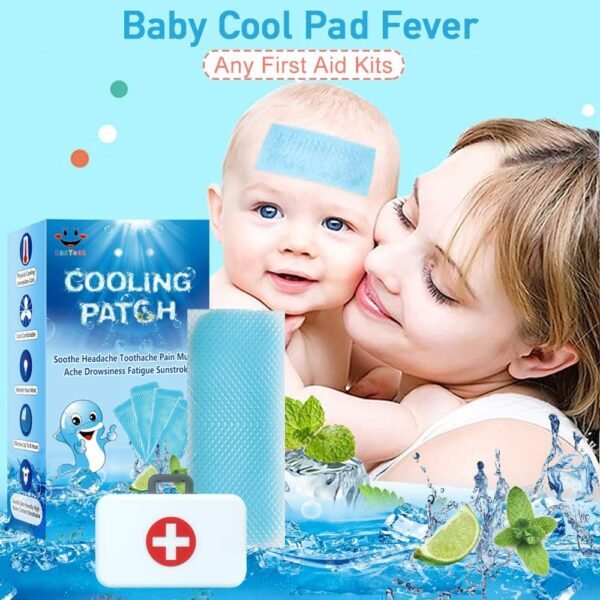 20 Sheets Cooling Patches for Fever Discomfort & P... - Image 4