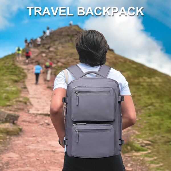 Laptop Backpack for Men Women, Flight Approved Tra... - Image 7