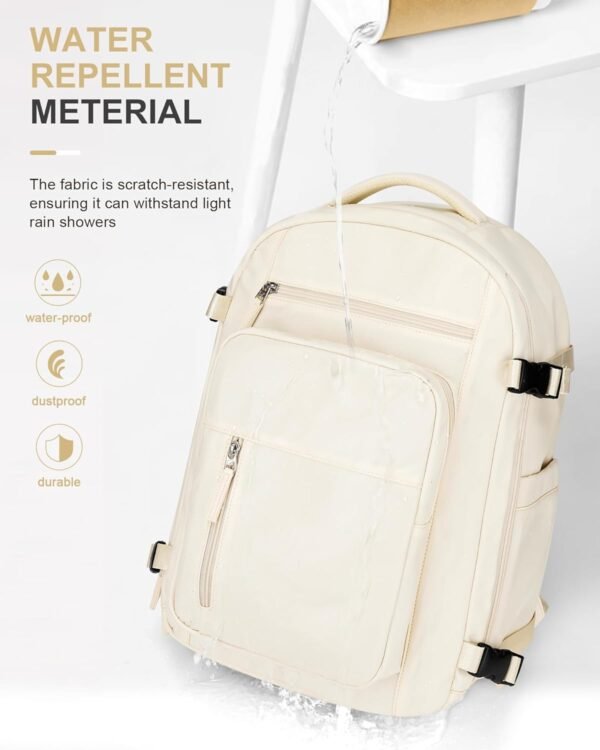 simple Travel Backpack For Women Men Carry On Back... - Image 5