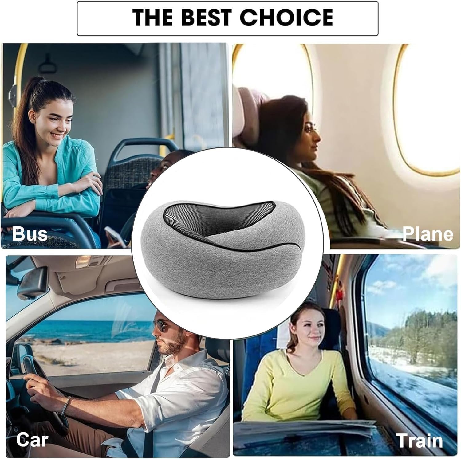 RURING Travel Pillows for Airplanes, Travel Neck P... - Image 9
