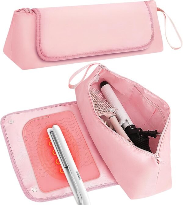 Hair Tool Travel Bag for Flat Irons, Hair Accessor... - Image 2