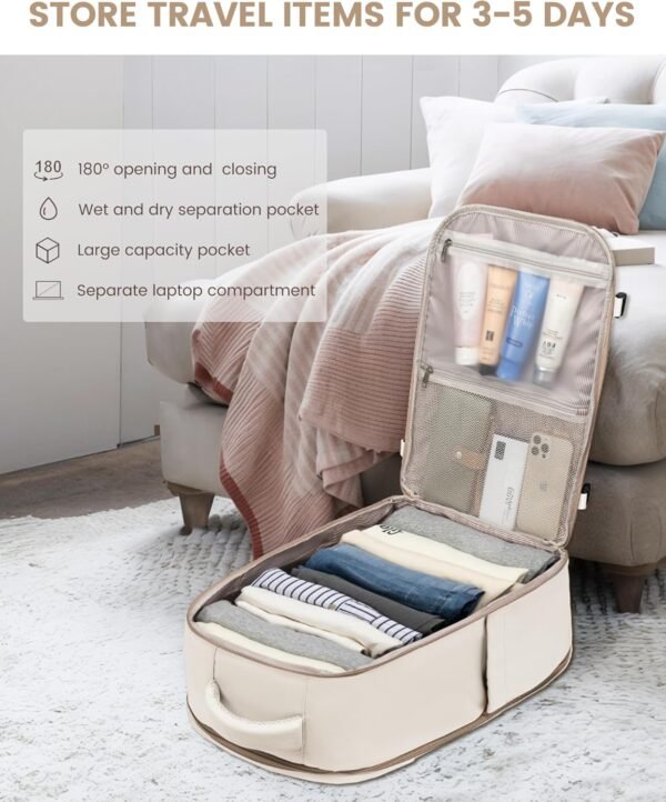 LOVEVOOK Travel Backpack For Women,40L Carry On Ba... - Image 6