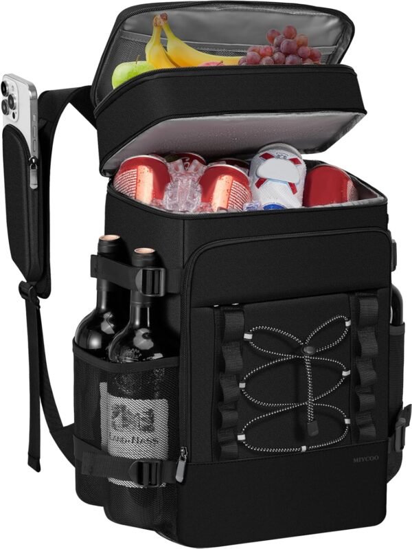 Cooler Backpack - 40 Cans Insulated Backpack Coole... - Image 2