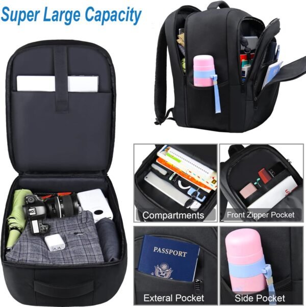 Naukay Travel Backpack, 50L Extra Large Laptop Bac... - Image 3