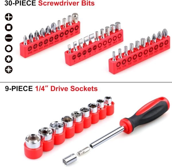 WINNER 175-Piece Multi-Purpose Automotive and Hous... - Image 9