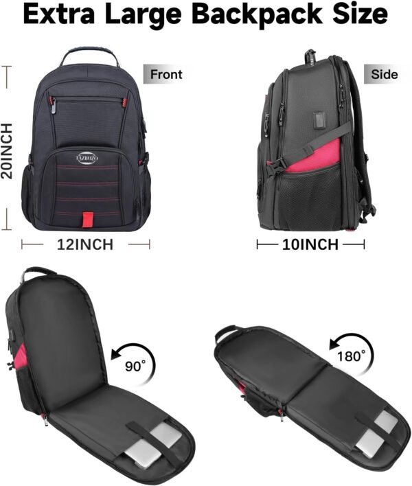 Travel Backpack, Extra Large Backpack, 50L Laptop ... - Image 6