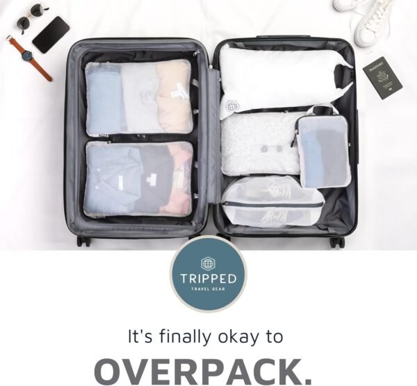 Large Packing Cube Set with See Through Mesh- Comp... - Image 8