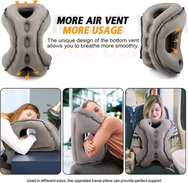 Inflatable Travel Pillow,Multifunction Travel Neck... - Image 5