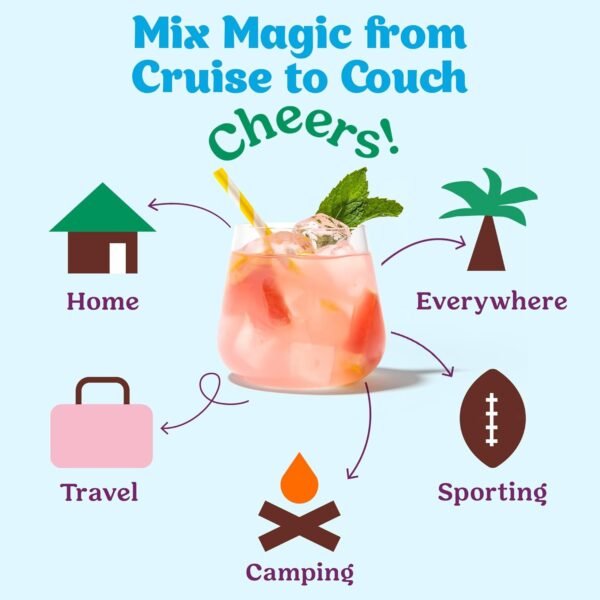 Craftmix Variety Pack, Makes 12 Drinks, Skinny Coc... - Image 7