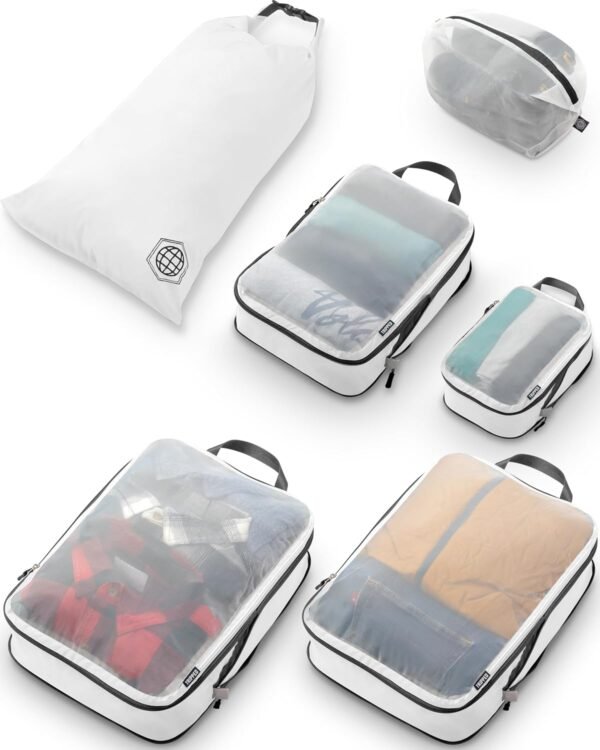 Large Packing Cube Set with See Through Mesh- Comp... - Image 2