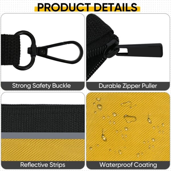 TICONN Tool Pouches with Zipper, 1680D Oxford Smal... - Image 3