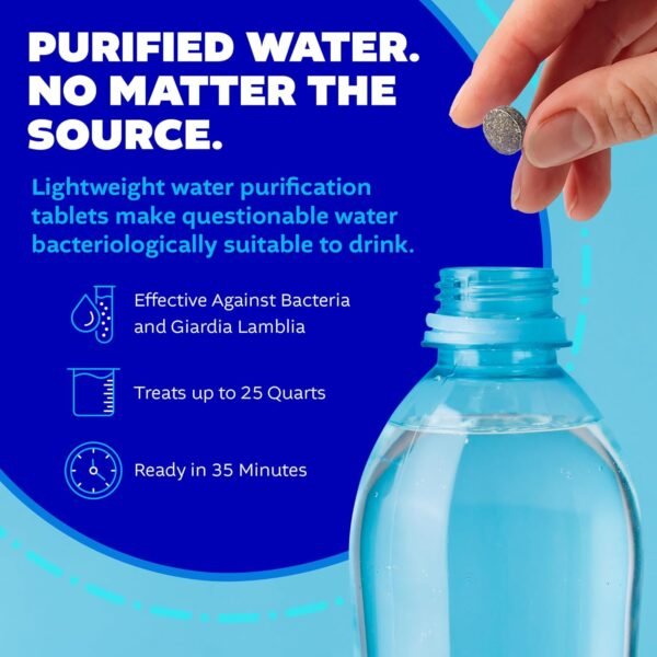 Potable Aqua Water Purification Tablets, Portable ... - Image 4