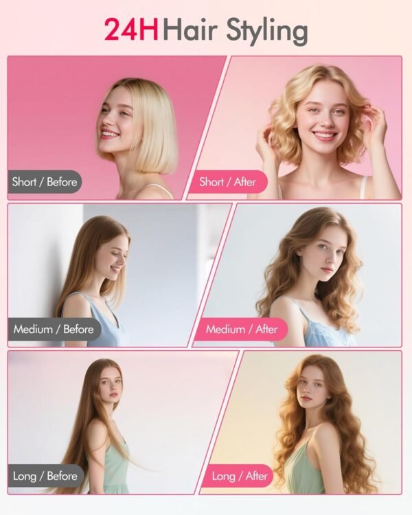 Mini Curling Iron for Travel, Dual Voltage Curling... - Image 6