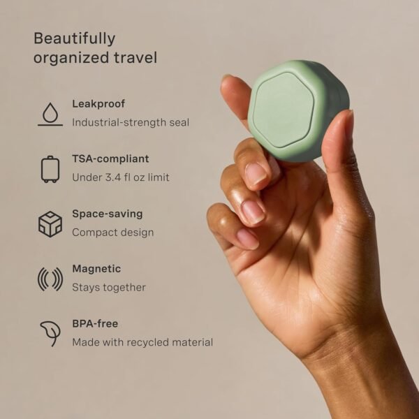 Cadence Travel Containers Basic Skincare Set - Mag... - Image 3