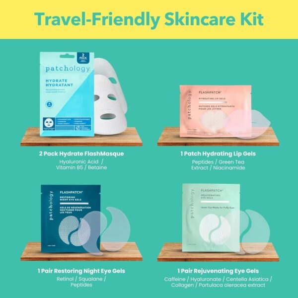 Patchology On The Fly Travel Facial Kit – Travel-F... - Image 5