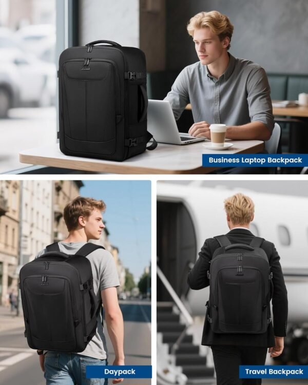 LOVEVOOK Travel Backpack for Men, 40L Carry on Bac... - Image 7