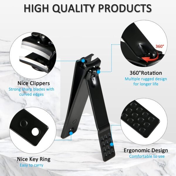 Manicure Set Professional Nail Clipper Kit-26 Piec... - Image 3