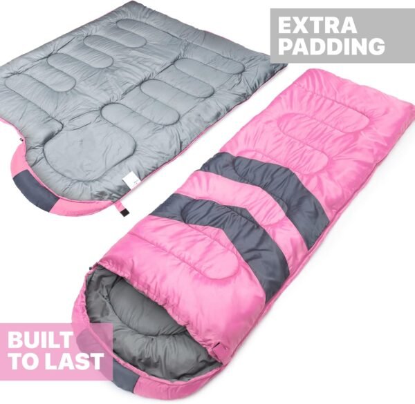 MalloMe Sleeping Bags for Adults Cold Weather & Wa... - Image 4