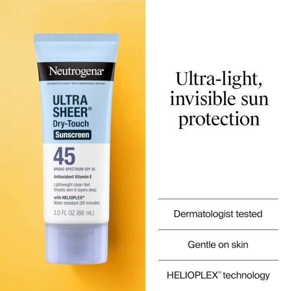 Neutrogena Ultra Sheer Dry-Touch Sunscreen For Fac... - Image 4