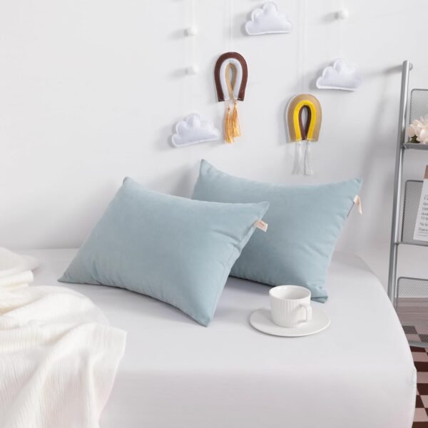 NTBAY Tiny Pillows, Down Alternative 7"x11" Microf... - Image 3