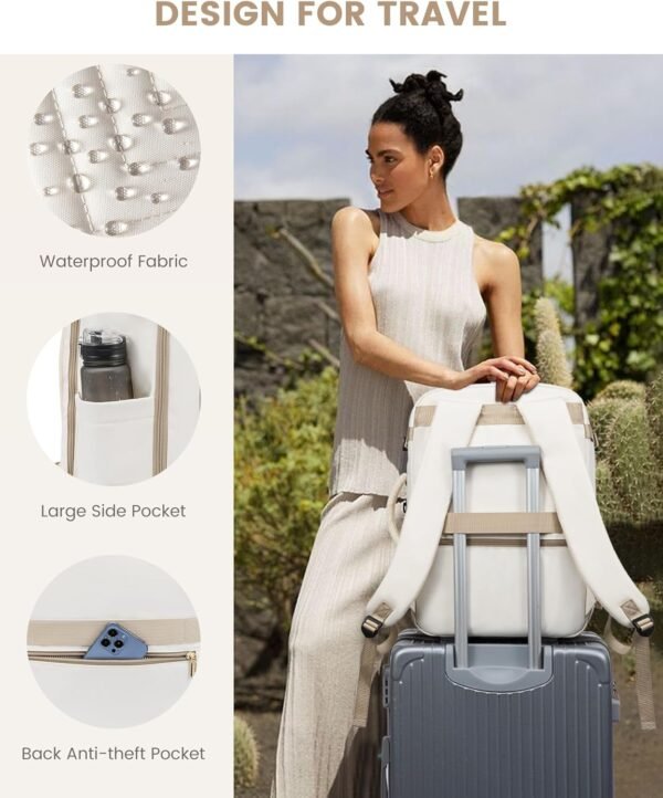 LOVEVOOK Travel Backpack For Women,40L Carry On Ba... - Image 7