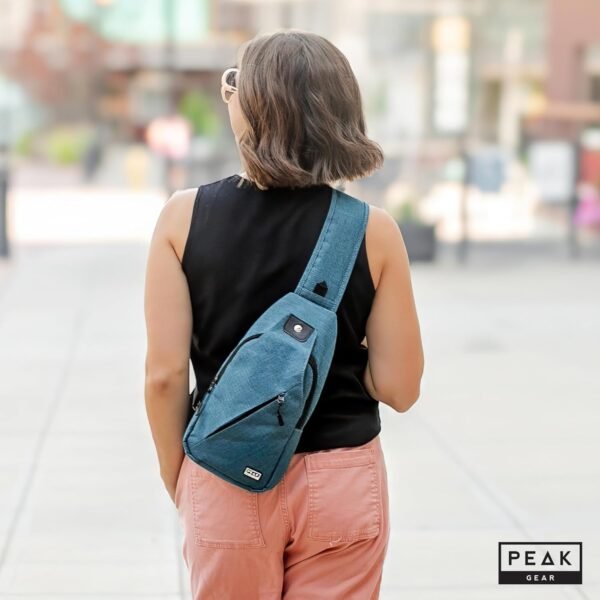 Peak Gear Travel Sling Bag. Compact Crossbody Bag ... - Image 7