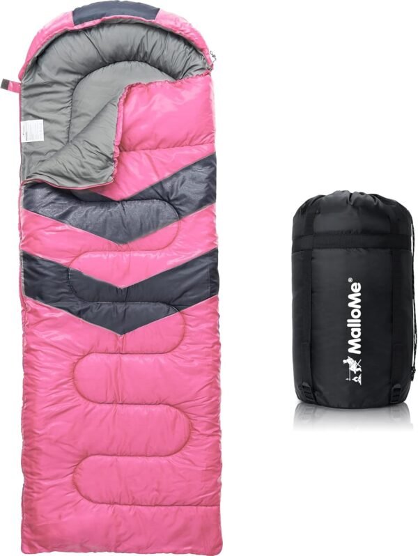 MalloMe Sleeping Bags for Adults Cold Weather & Wa... - Image 2